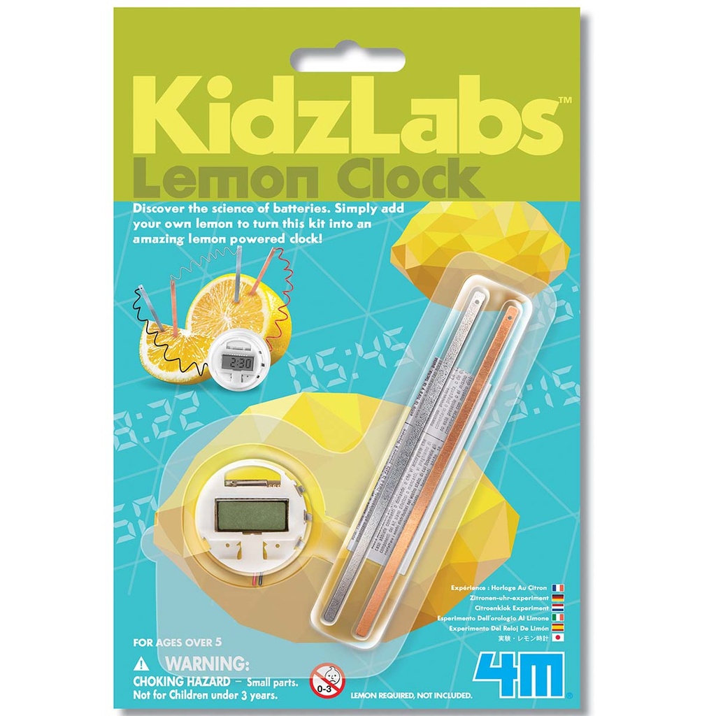 Lemon Clock (Mini Science Kit) (4M Science)