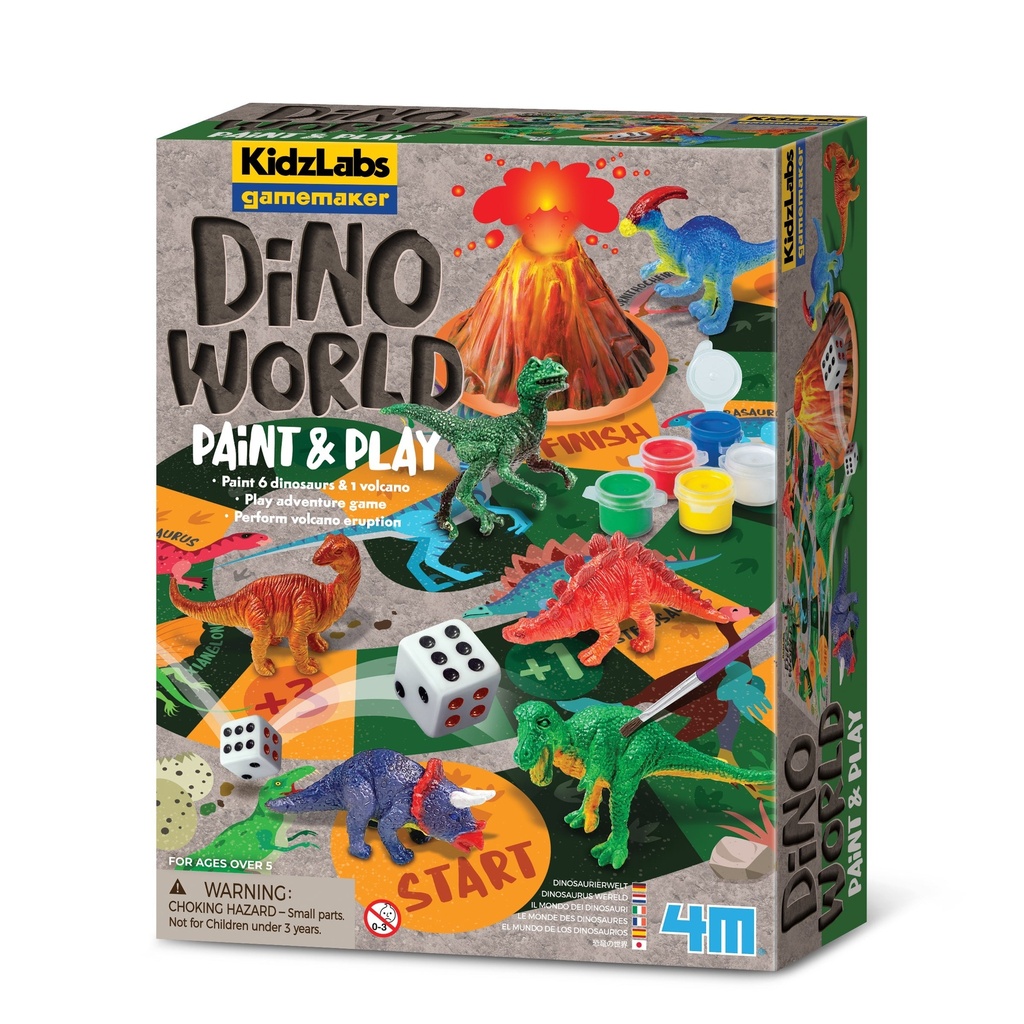 Dino World Paint And Play