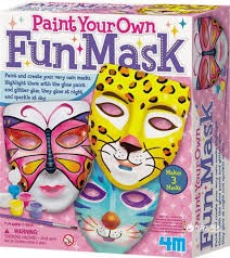 Paint Your Own Mask (4M Craft)