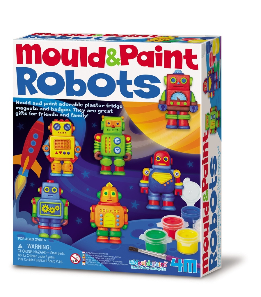 Mould and Paint Robots (4m Craft)