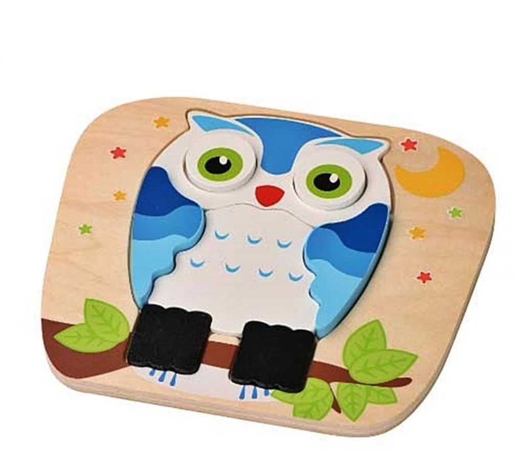 Owl Raised Puzzle (Jigsaw)