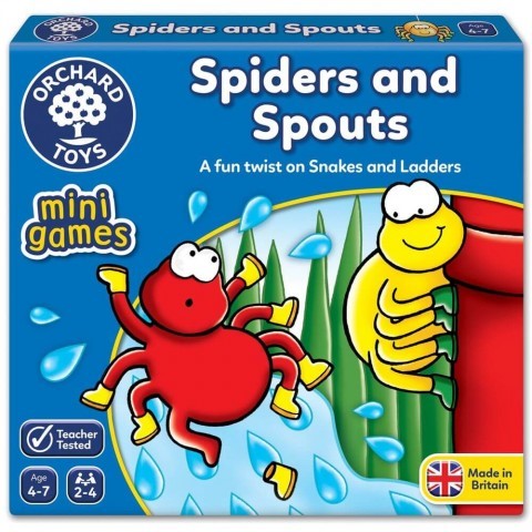 Spiders and Spouts Mini Game Orchard Toys