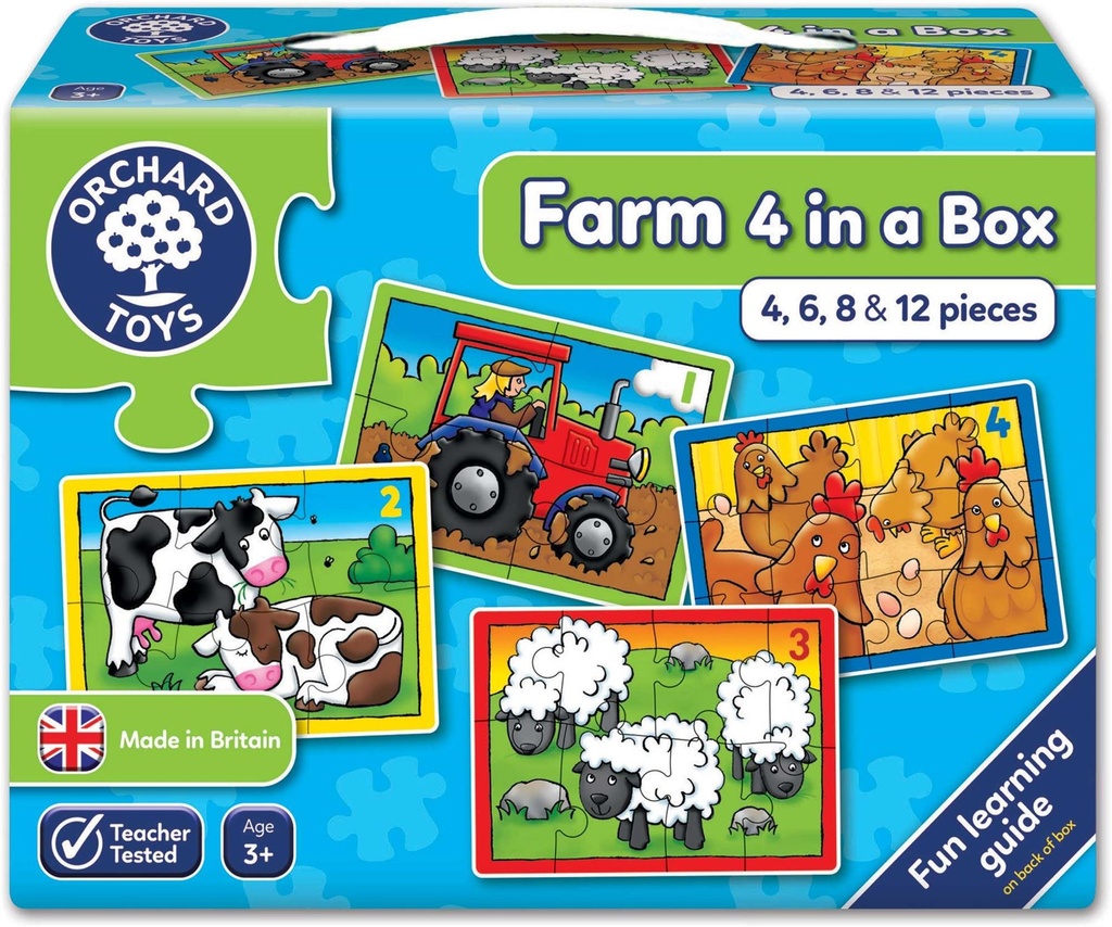 Farm Four In a Box (Orchard Toys)