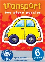 Transport 2 pce Puzzle (Orchard Toys) (Jigsaw)