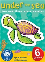 UNDER THE SEA 2+3 PCE PUZZLE (Jigsaw)