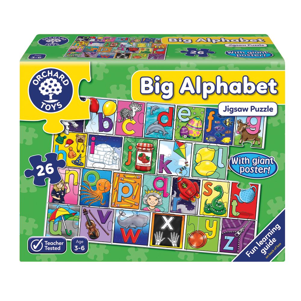 Big Alphabet Jigsaw (Orchard Toys)*