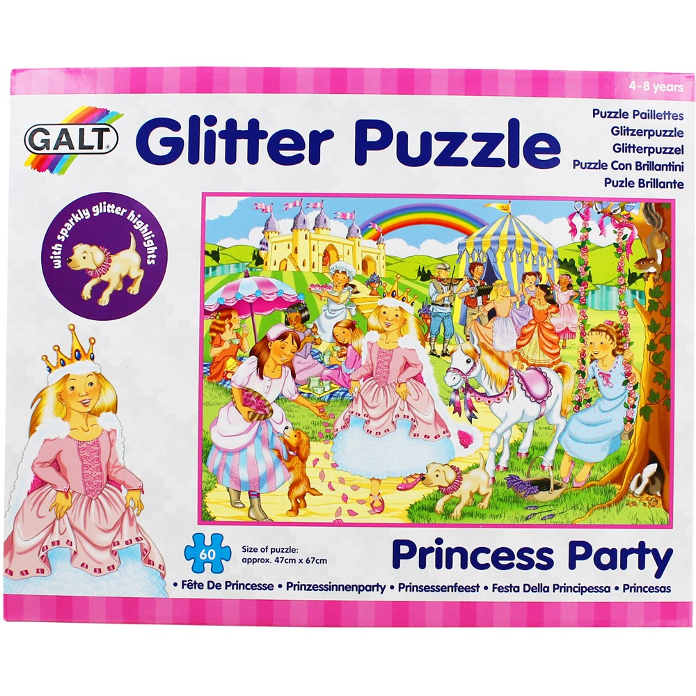 Princess Party (Glitter 60 Piece Puzzle) (Jigsaw)