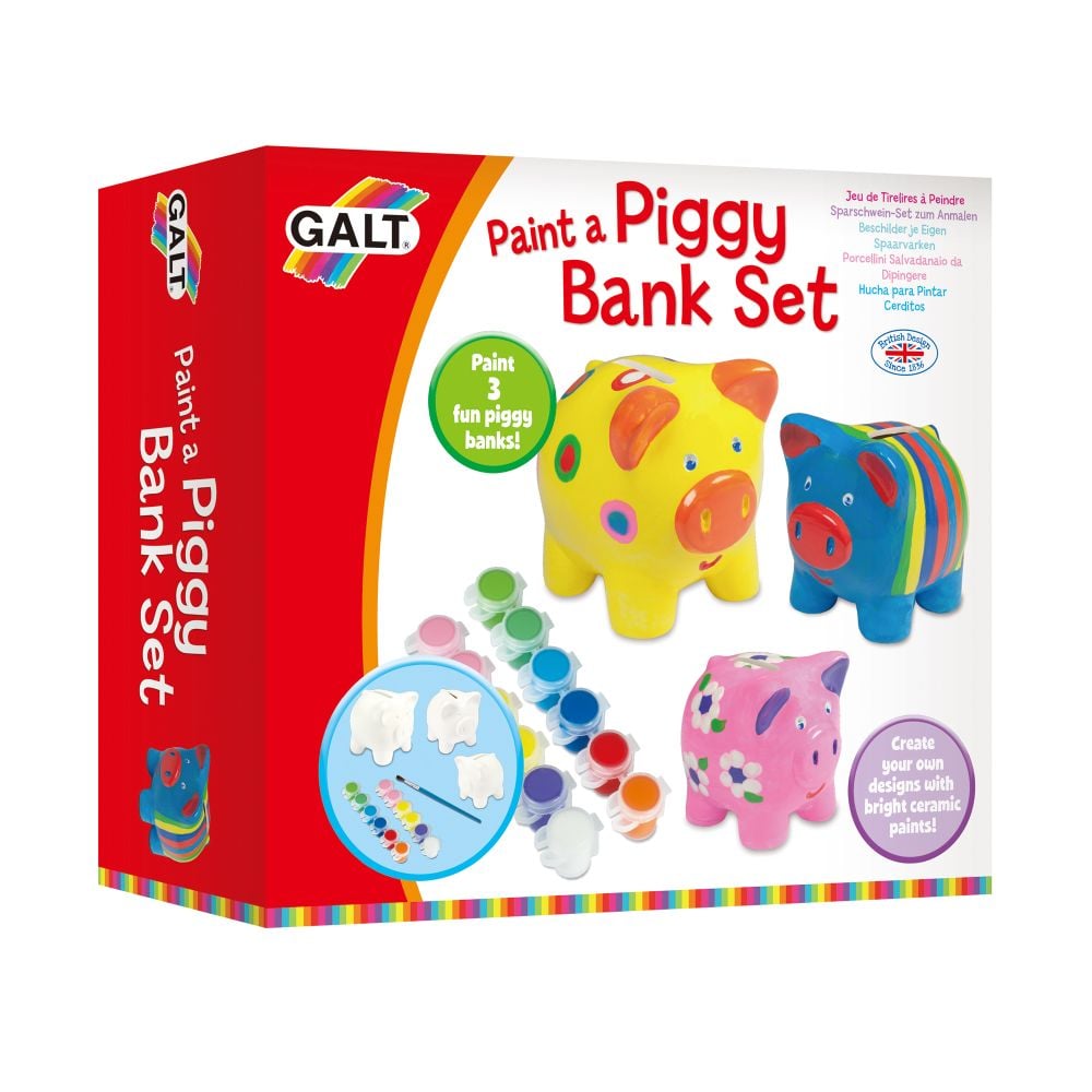 Paint a Piggy Bank Set