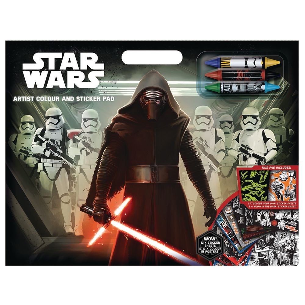 Star Wars Colouring and Sticker pad