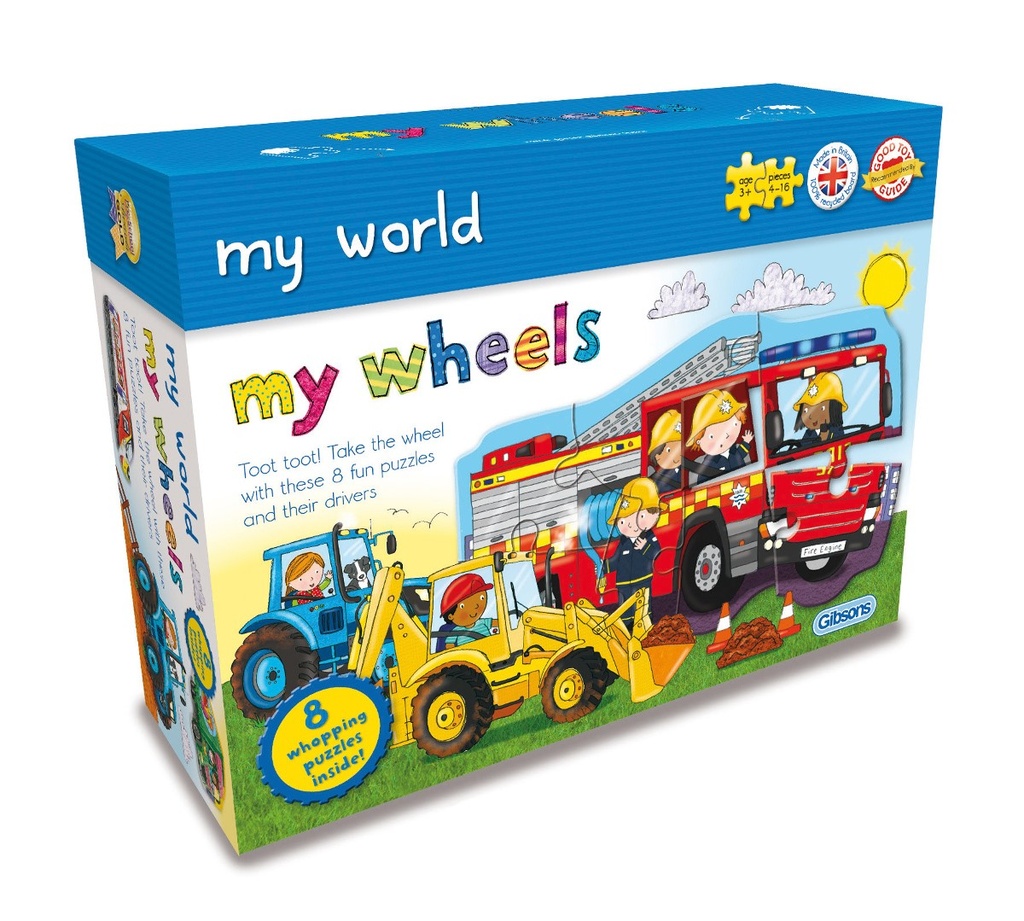 Puzzle My Wheels (My World) (Jigsaw)