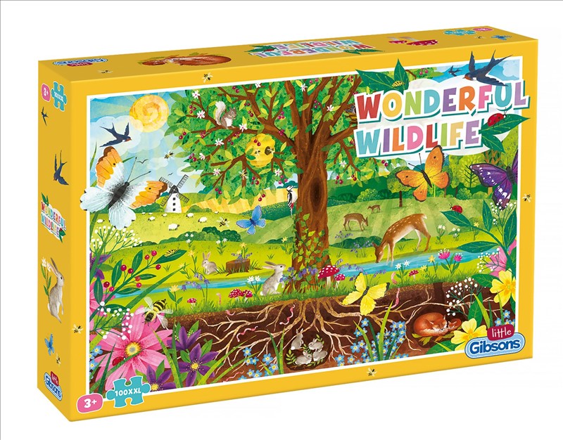 Wonderful Wildlife 100XXL Puzzle