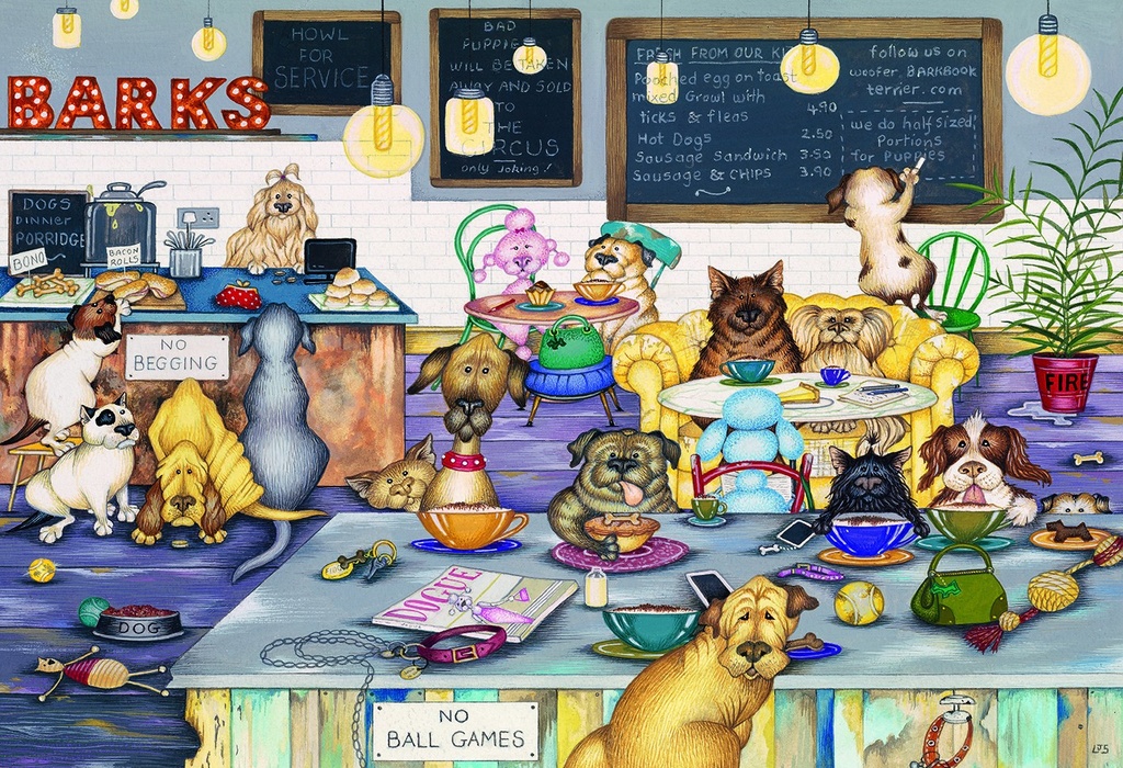 Puzzle Barks Cafe 250xl (Jigsaw)