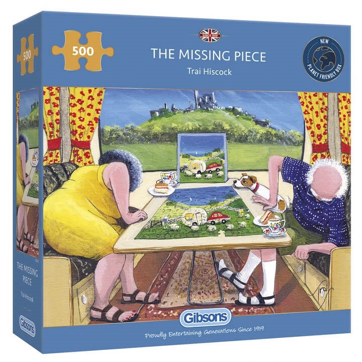 Puzzle 500 Pc The Missing Piece Gibsons (Jigsaw)