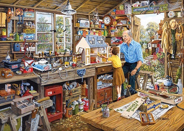 Puzzle 1000pcs Grandad's Workshop (Jigsaw)