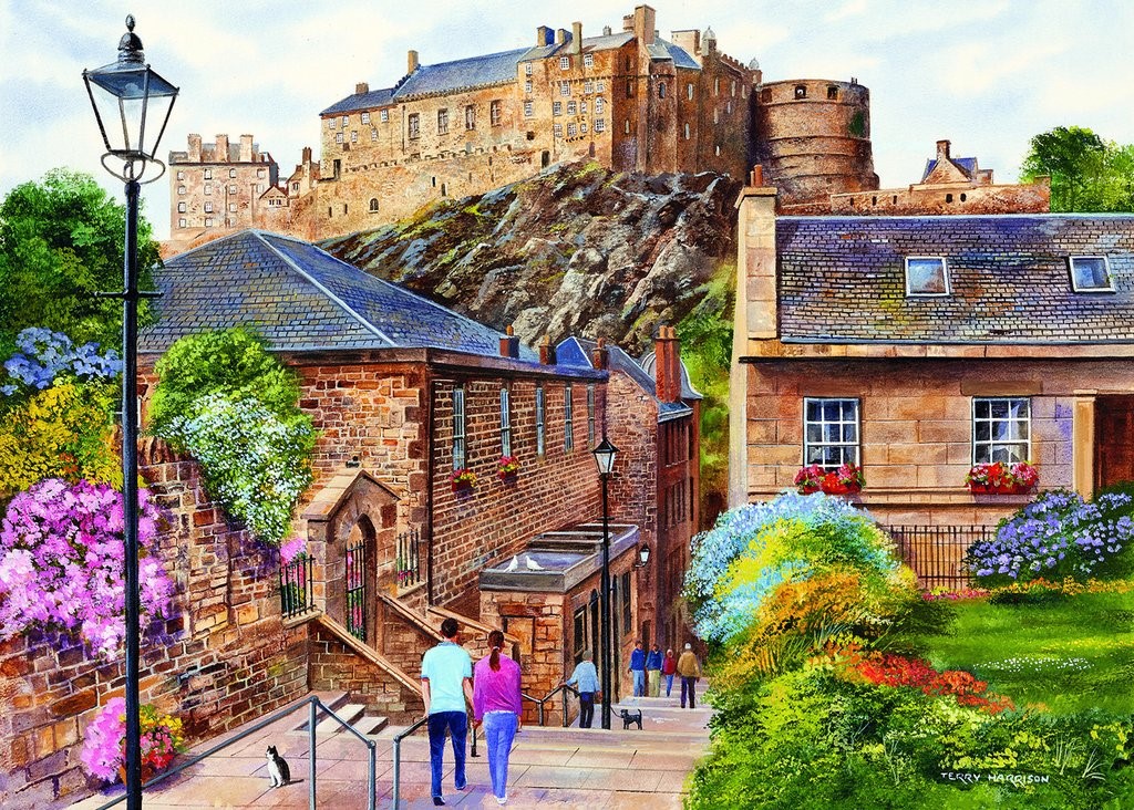 Puzzle 1000pcs Edinburgh - The Vennel (Jigsaw)