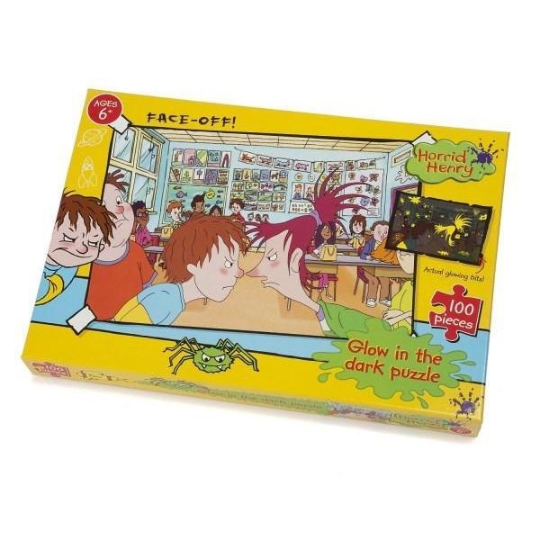 Puzzle Face-Off Horrid Henry Glow in Dark (Jigsaw)