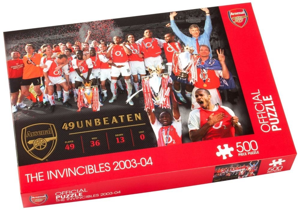 Puzzle Invincibles 2003-04 Arsenal 500pcs (Jigsaw)