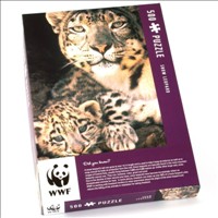 Snow Leopard (500 Piece WWF Jigsaw)