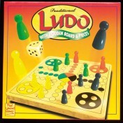 Ludo (Traditional Board and Pieces)