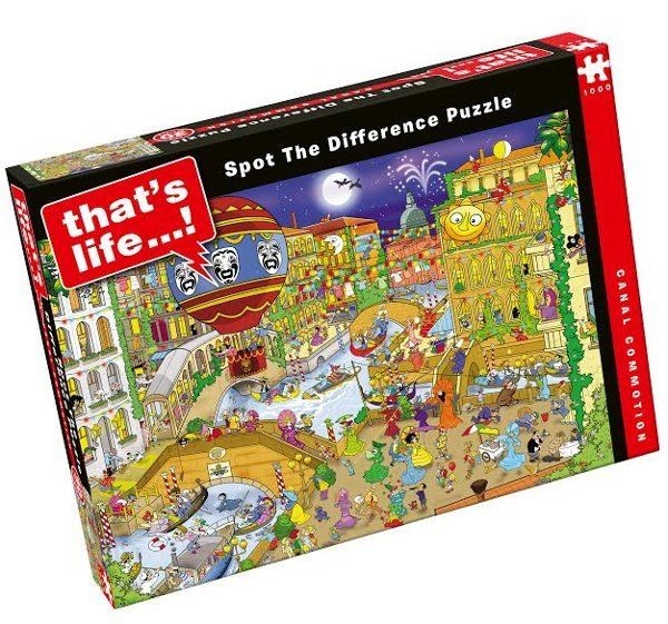 That's Life Spot the Difference Puzzle (Canal Commotion) (Jigsaw)