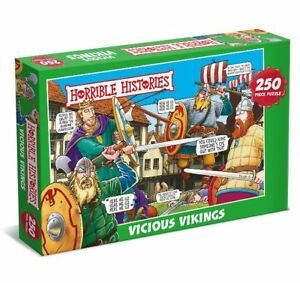 Puzzle Vicious Vikings Horrible Histories 250pc (Jigsaw)