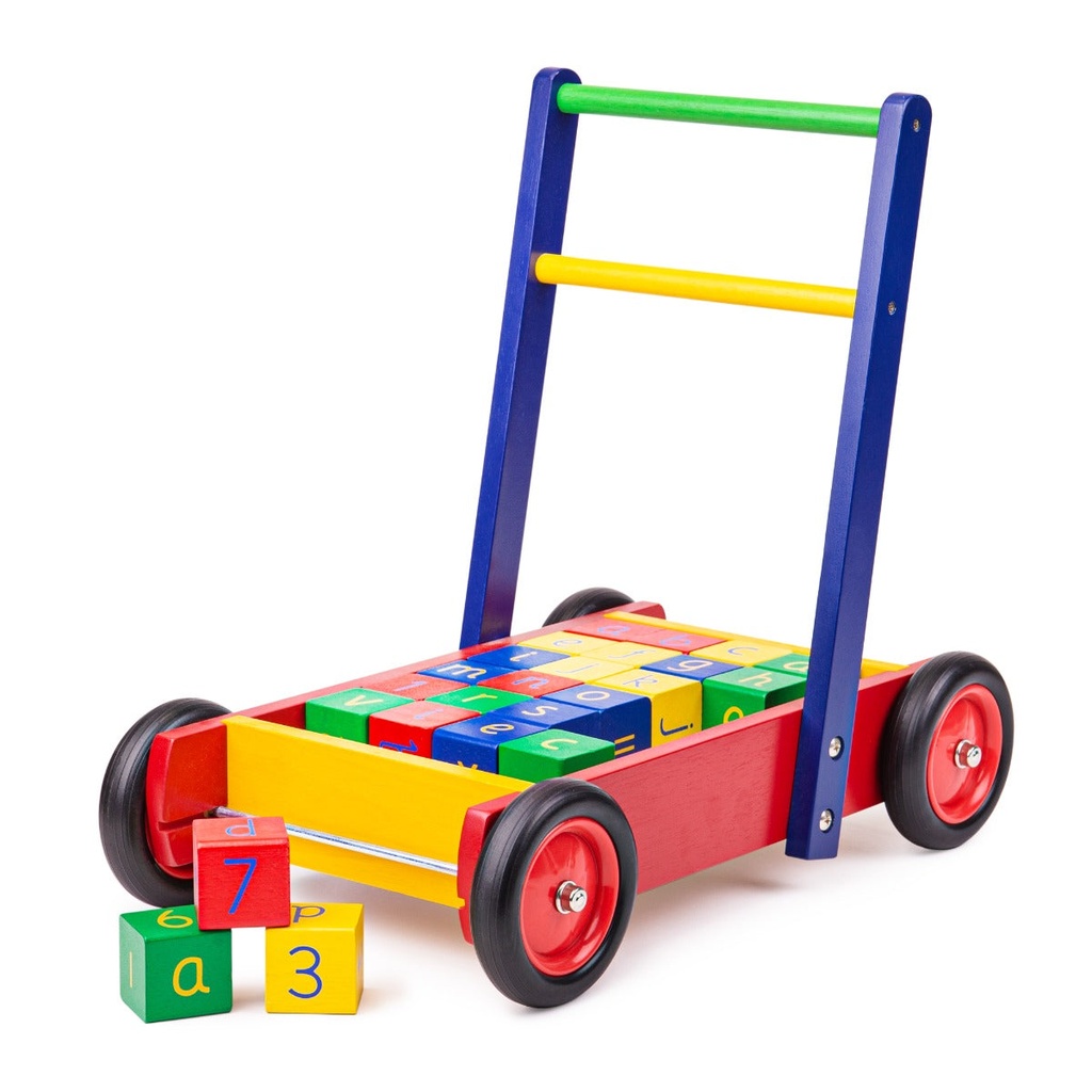 Baby Walker With ABC Blocks