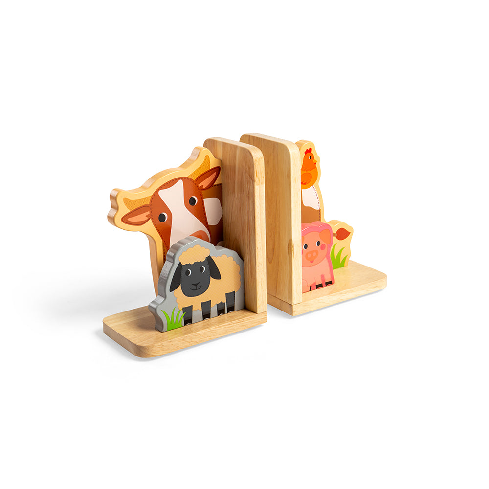 Bookends Farm Animals