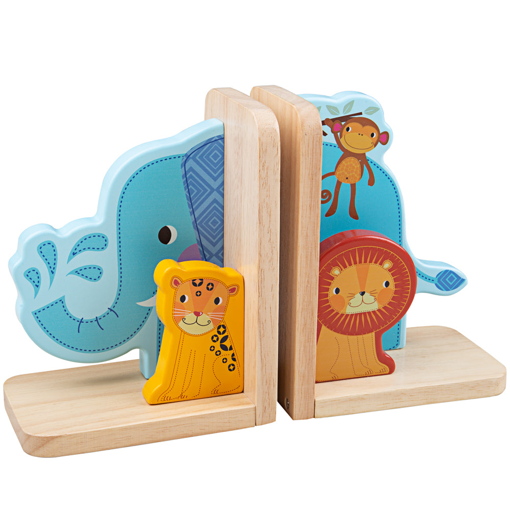 *Bookends Jungle Animals Bigjigs