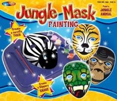 Jungle Mask Painting