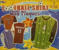 Wall Plaques Football Shirt