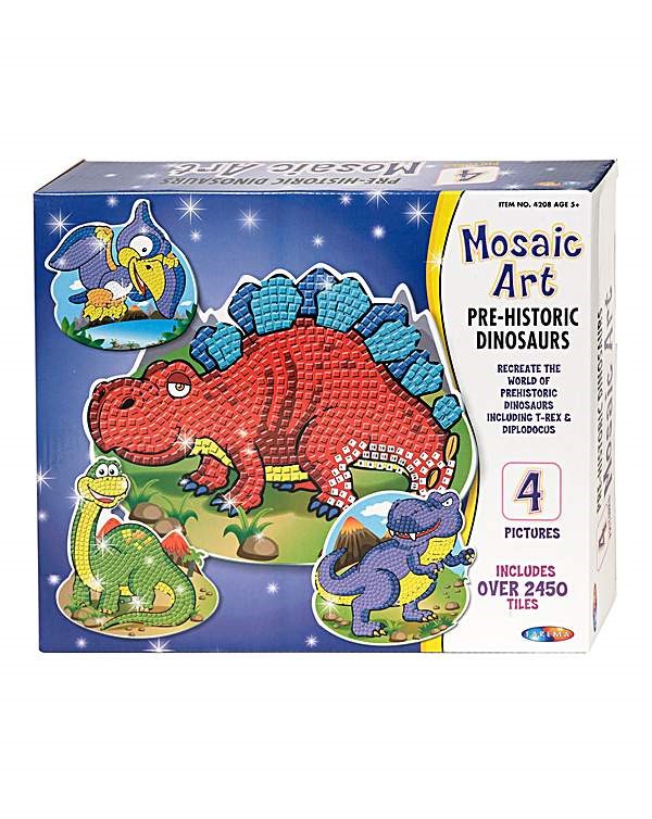 Pre-Historic Dinosaurs (Mosaic Art)