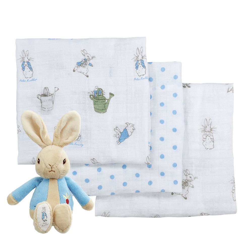 Peter Rabbit and Muslin Set