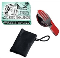 Knife, Fork, Spoon Set (camping)