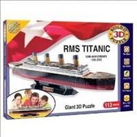 3D Puzzle RMS Titanic Giant 113Pcs (Jigsaw)