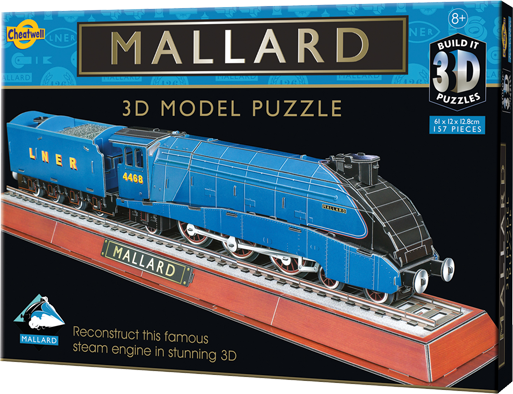 3D Puzzle Mallard Train 155Pcs (Jigsaw)