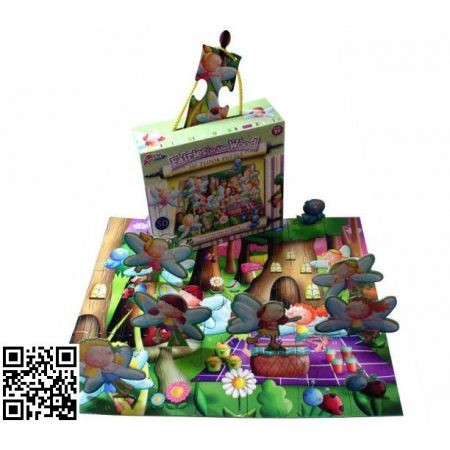 Fairies In The Wood 3D Floor Puzzle (Jigsaw)