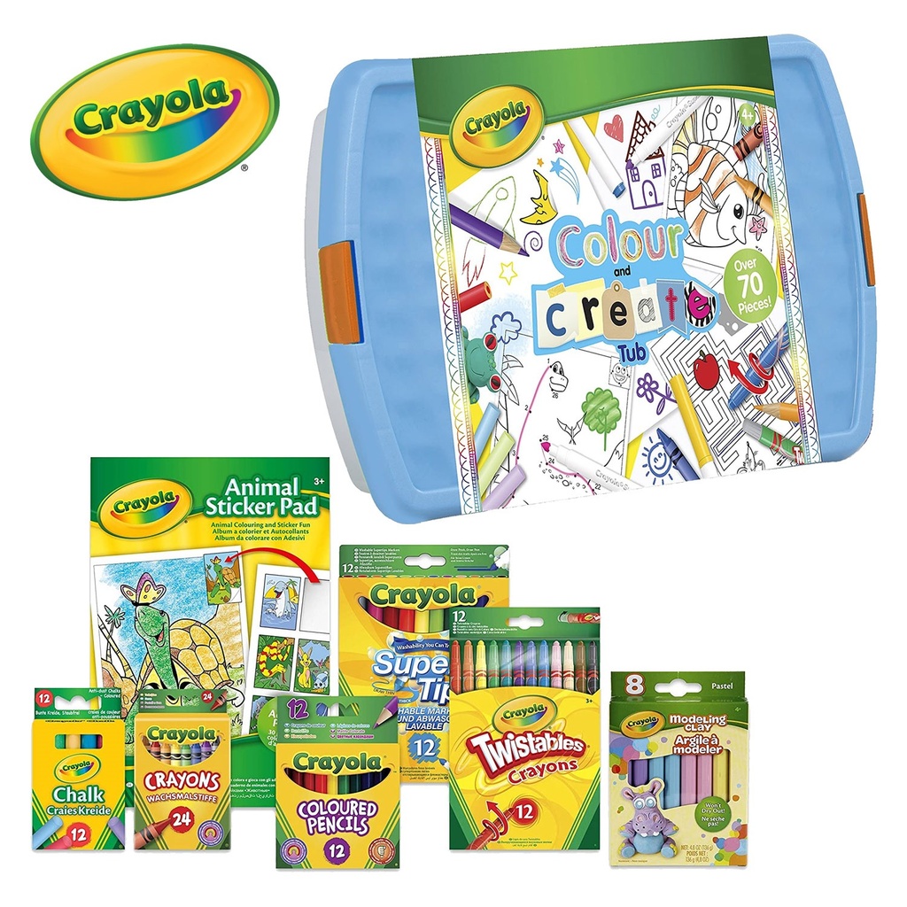 Crayola Colour+Create Mega Tub