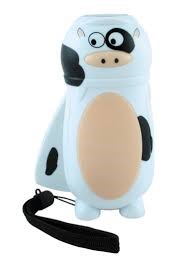 Funny Farm Wind-Up Torch White