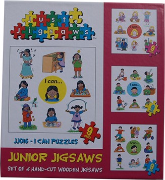 I CAN PUZZLE 4 PUZZLES JUST JIGSAWS (Jigsaw)