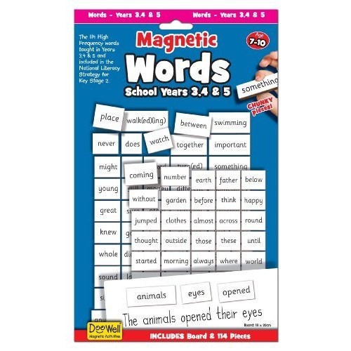 Magnetic Words Age 7-10 School Years 3, 4, 5