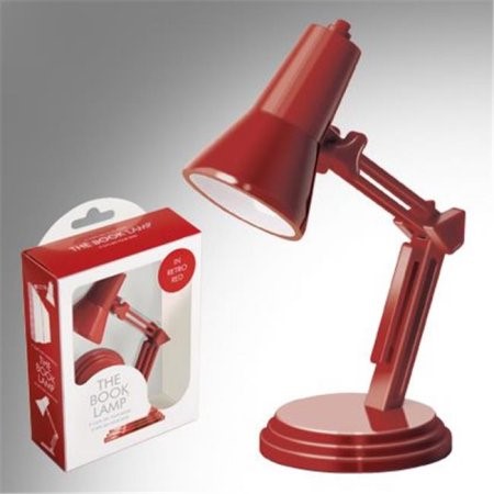 Book Lamp Retro Red