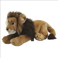 Plush Lion Male Keycraft