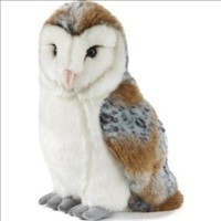 Plush Barn Owl Large Keycraft