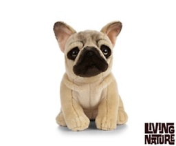 [5037832308986] Plush French Sitting Bull Dog