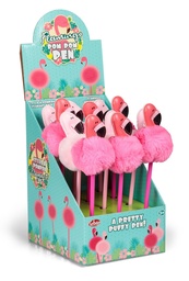 [5038728139158] Flamingo Pom Pom Pen