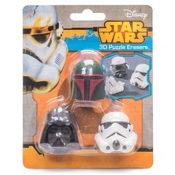 [5060275044401] Star Wars 3D Puzzle Erasers (Jigsaw)