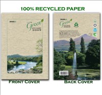 [5390991004350] O'Brien Diary A5 (Eco Green) CD1PECO