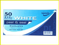 [5391505551827] Envelope DL 40pk White 80gsm DLW-1827 Supreme