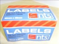 [5391514480279] Address Labels 250pk NTS