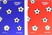 [5391515239630] Hardback A6 120Pg Football Hb-9630 Supreme